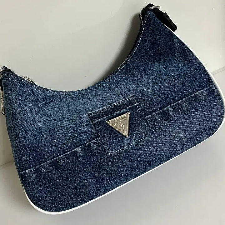 [BUNJANG] JemisaMisa Upcycled Denim Hobo Bag / 재미삼아빈티지 호보백 / 업사이클링 빈티지 가방