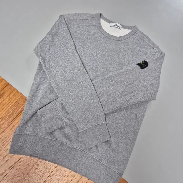 [BUNJANG] Stone Island Gray Sweatshirt / [L] 스톤아일랜드 맨투맨 그레이