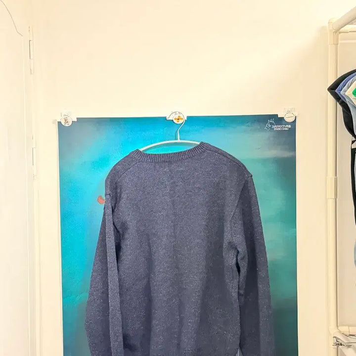 [BUNJANG] AECA BIG LOGO WOOL KNIT / 에이카 화이트 / AECA BIG LOGO WOOL KNIT