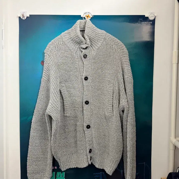 [BUNJANG] PRT BLANK Boucle Button Cardigan / PRT BLANK / 부클 버튼 가디건