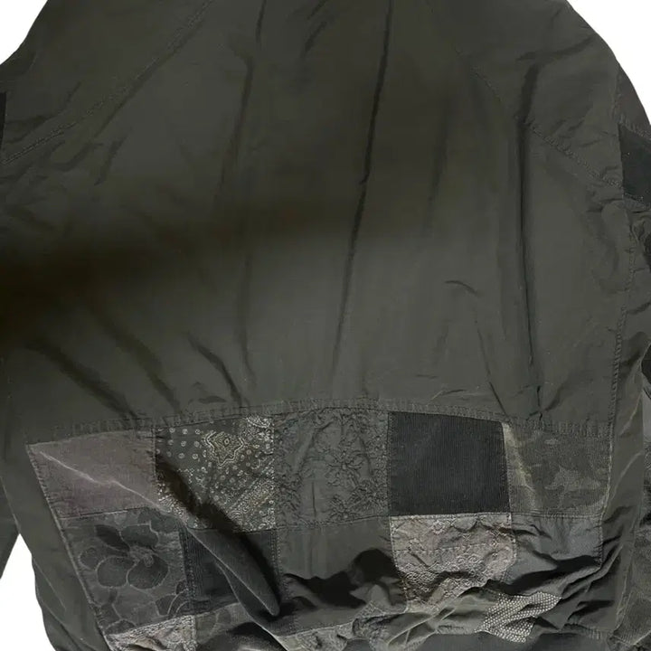 [BUNJANG] Polyteru Reversible Patched Ma-1 Washed Black Size 3 / 새상품)25fw 폴리테루 리버시블 패치드 마원 워시드 블랙 3사이즈