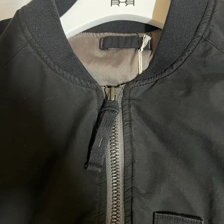 [BUNJANG] Polyteru Reversible Patched Ma-1 Washed Black Size 3 / 새상품)25fw 폴리테루 리버시블 패치드 마원 워시드 블랙 3사이즈