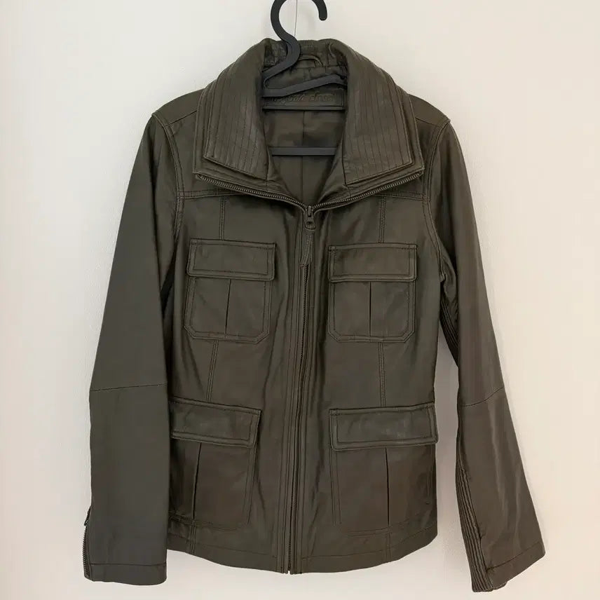 [BUNJANG] Beyond Closet Natural Lambskin Leather Jacket / 비욘드클로젯 천연 양가죽 자켓 55