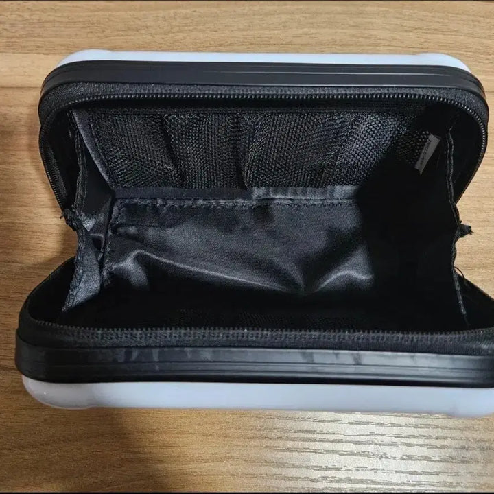 [BUNJANG] TRAVLOG White Mini Carry-on Case / TRAVLOG 화이트 미니 캐리어 파우치 여행용 하드케이스