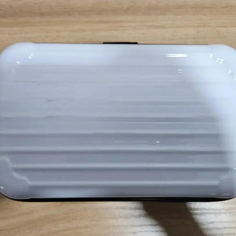 [BUNJANG] TRAVLOG White Mini Carry-on Case / TRAVLOG 화이트 미니 캐리어 파우치 여행용 하드케이스