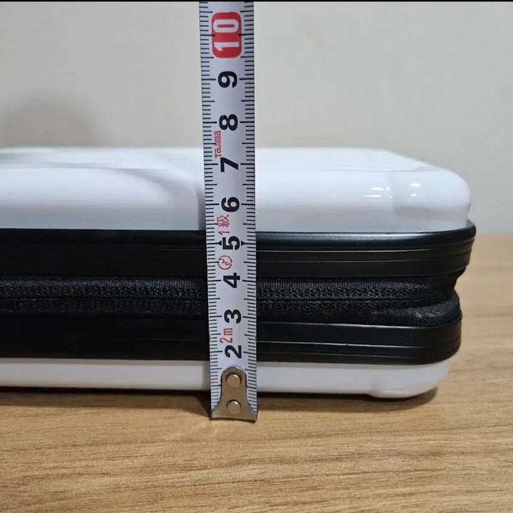 [BUNJANG] TRAVLOG White Mini Carry-on Case / TRAVLOG 화이트 미니 캐리어 파우치 여행용 하드케이스