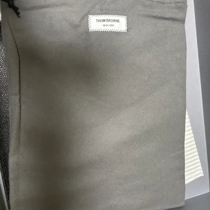 [BUNJANG] Thom Browne Black Leather Clutch / 톰브라운 블랙 레더 클러치