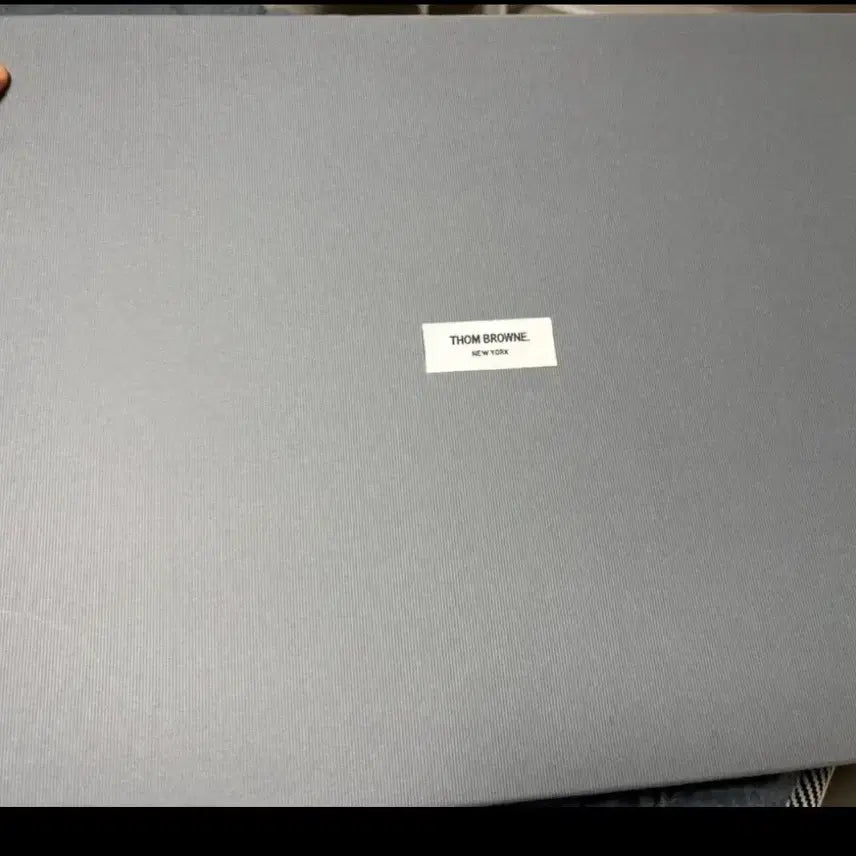 [BUNJANG] Thom Browne Black Leather Clutch / 톰브라운 블랙 레더 클러치