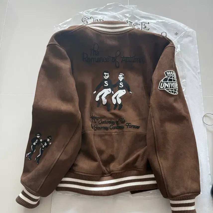 [SOLD OUT] STU 스웨이드 바시티 브라운 [M]
