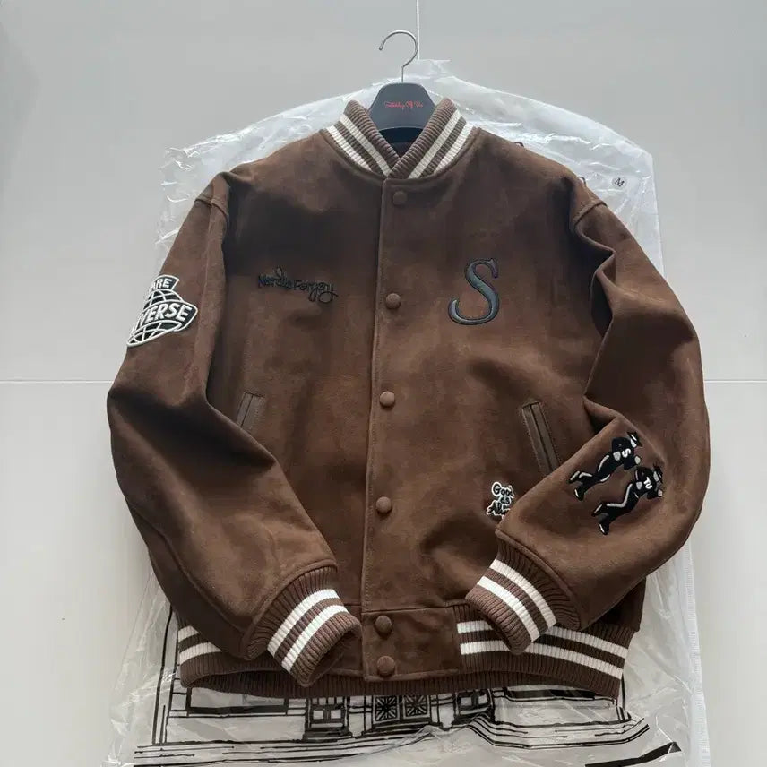 [SOLD OUT] STU 스웨이드 바시티 브라운 [M]
