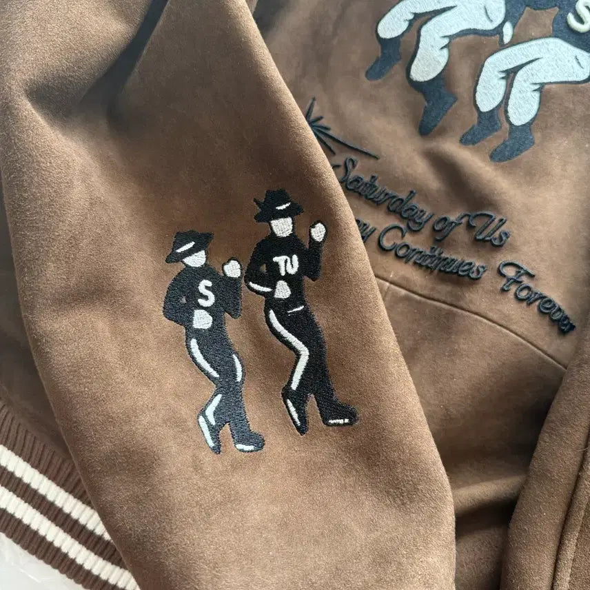 [SOLD OUT] STU 스웨이드 바시티 브라운 [M]