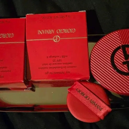 [BUNJANG] Giorgio Armani To Go Cushion Refill #4 Bundle Set / 단종템,무배) 조르지오 아르마니 투고 쿠션 리필 4호 일괄판매