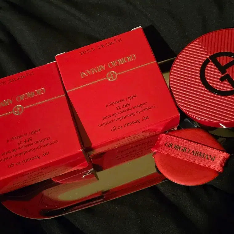 [BUNJANG] Giorgio Armani To Go Cushion Refill #4 Bundle Set / 단종템,무배) 조르지오 아르마니 투고 쿠션 리필 4호 일괄판매