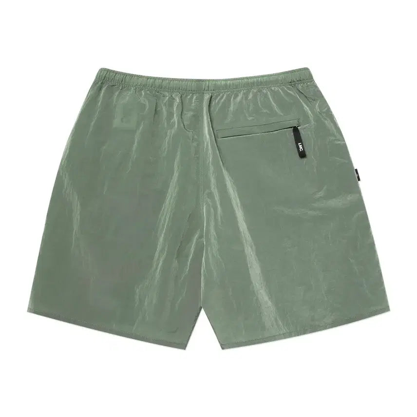 [BUNJANG] LMC Nylon Metal Shorts Olive Green / LMC 나일론메탈 쇼츠 올리브 그린