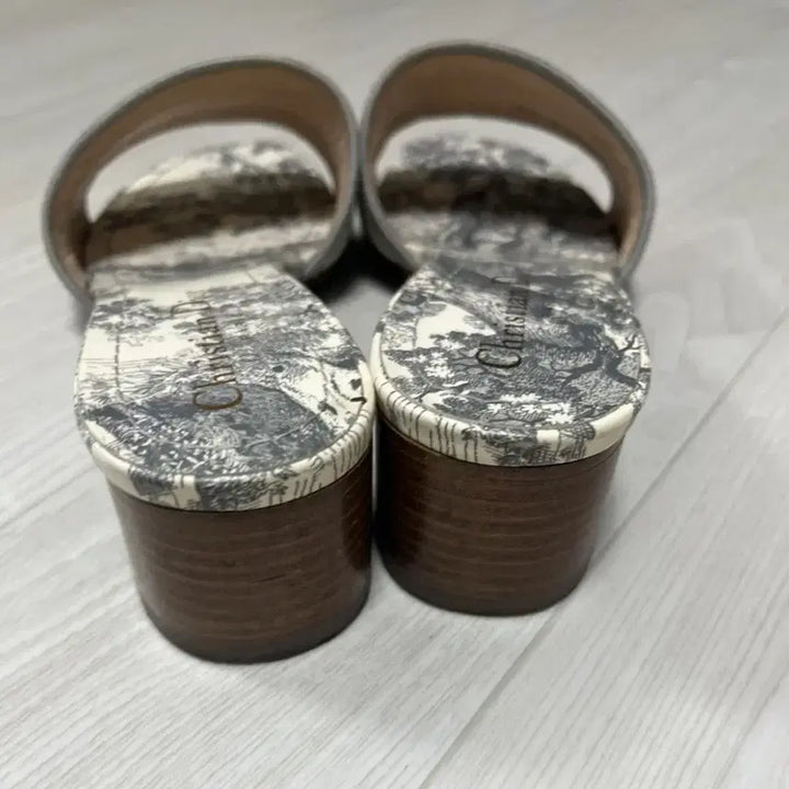 [BUNJANG] Dior Dway Mule Heel Toile de Jouy Size 37 / 디올 Dway 뮬 힐 Toile de Jouy 37 사이즈