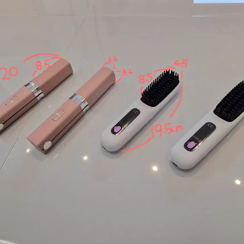 [BUNJANG] White Hair Styling Brush (New) / 화이트 헤어 스타일링 브러쉬(새상품)