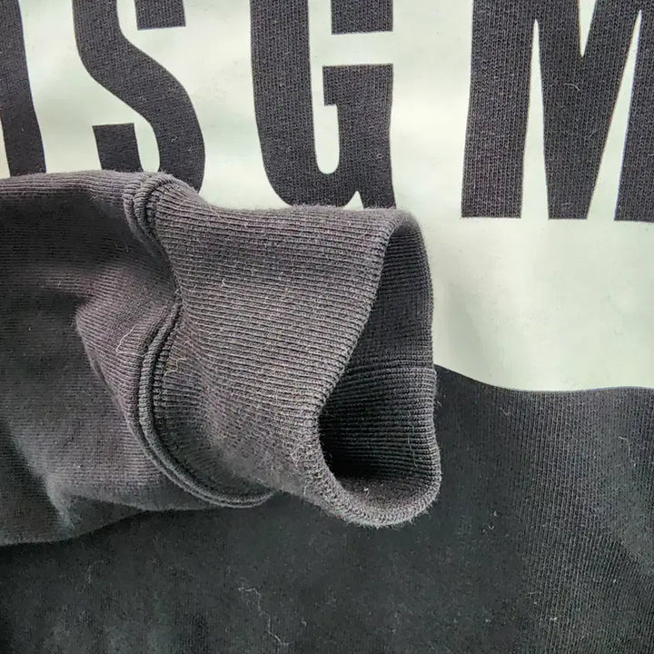 [BUNJANG] MSGM Box Logo Fleece Sweatshirt / [S] MSGM 엠에스지엠 박스 로고 기모 맨투맨