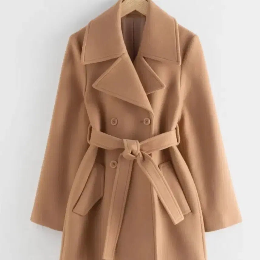 [BUNJANG] & Other Stories Wool Half Double Coat / 앤아더스토리즈 울 하프 코트 32사이즈