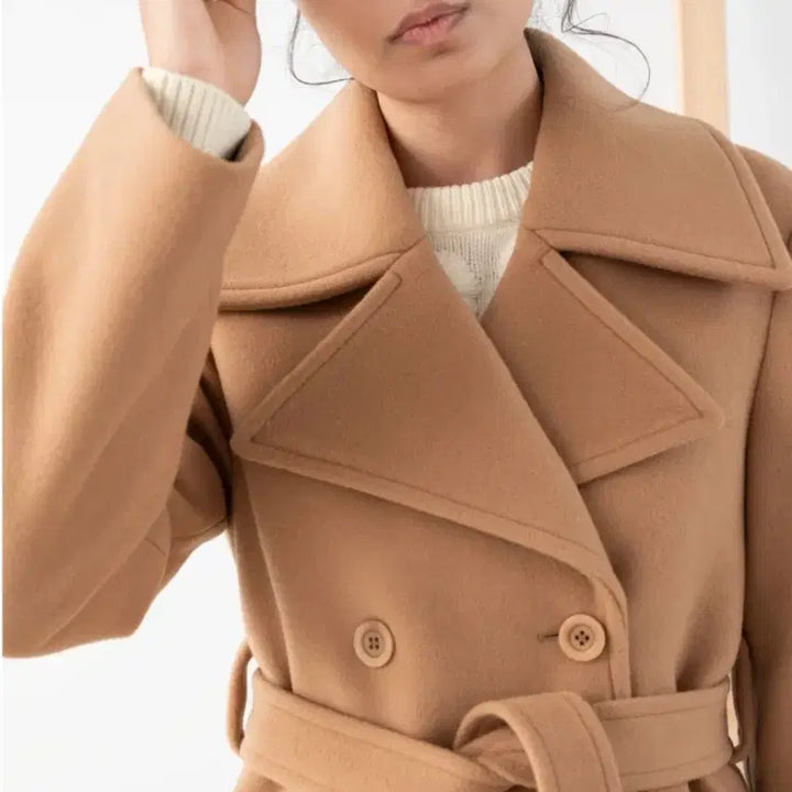 [BUNJANG] & Other Stories Wool Half Double Coat / 앤아더스토리즈 울 하프 코트 32사이즈