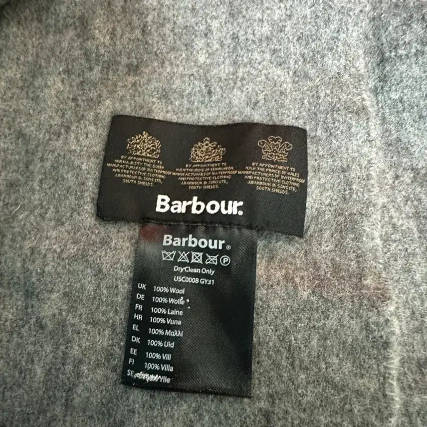 [BUNJANG] Barbour Scarf / 바버 목도리 Barbour 목도리