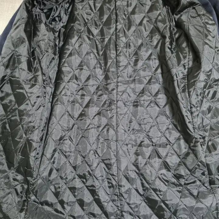 [BUNJANG] Uptownholic Navy Coat / 안감누빔 네이비 코트. 프리사이즈