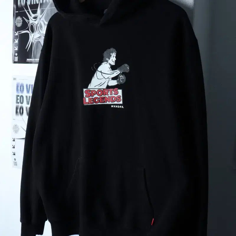 [BUNJANG] Weeekenders Rocky Collaboration Hoodie (L-XL) / (L-XL) 위캔더스 후드티셔츠 영화 록키 협업 한정판-170FB