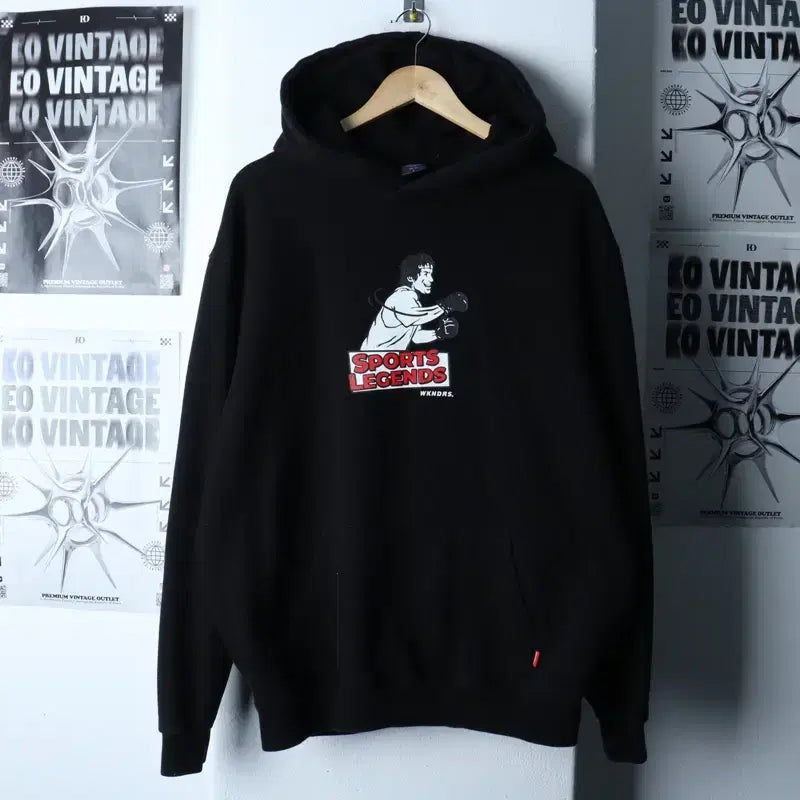 [BUNJANG] Weeekenders Rocky Collaboration Hoodie (L-XL) / (L-XL) 위캔더스 후드티셔츠 영화 록키 협업 한정판-170FB