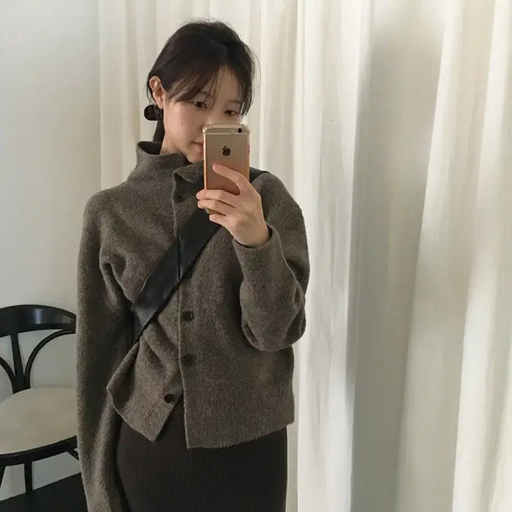 [BUNJANG] Many Many Mode Brown Turtle Cardigan / 매니매니모드 brown turtle cardigan