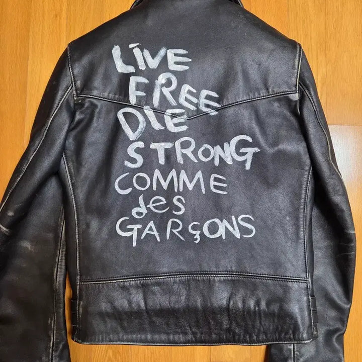 [BUNJANG] Lewis Leathers x Comme des Garcons 391 Jacket / 루이스레더x꼼데가르송 391  , 38사이즈
