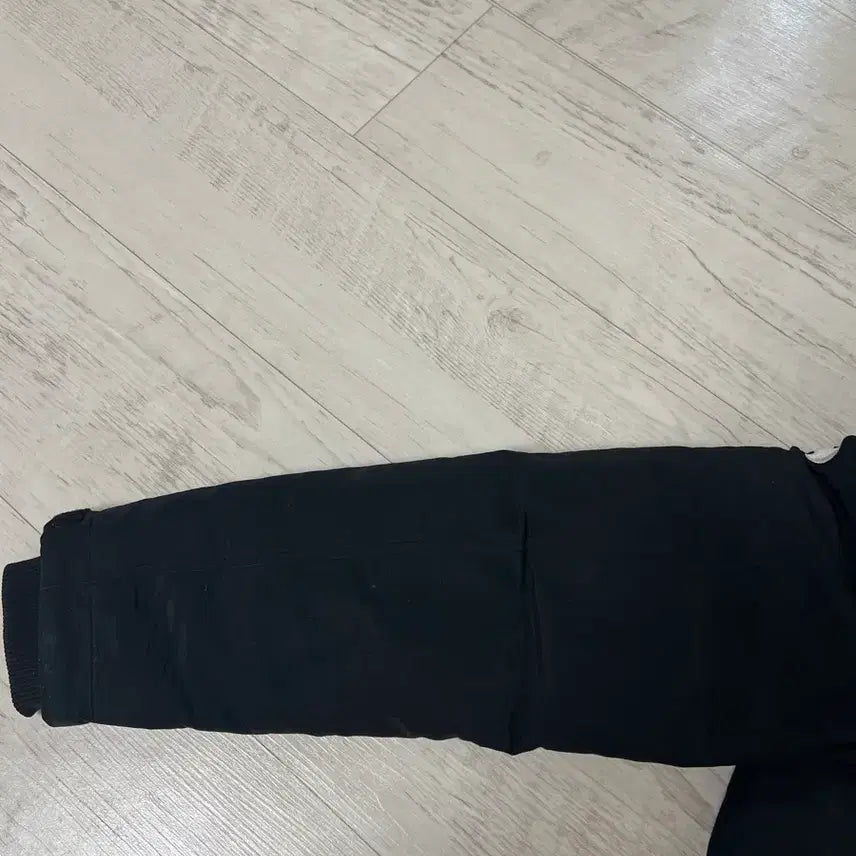 [BUNJANG] Aider Black Padded Jacket with Hood / 아이더 블랙 패딩 점퍼 후드 퍼,