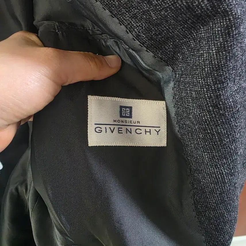 [BUNJANG] Men's Wool Blazer Jacket / 지방시 모직 남성 블레이저 자켓