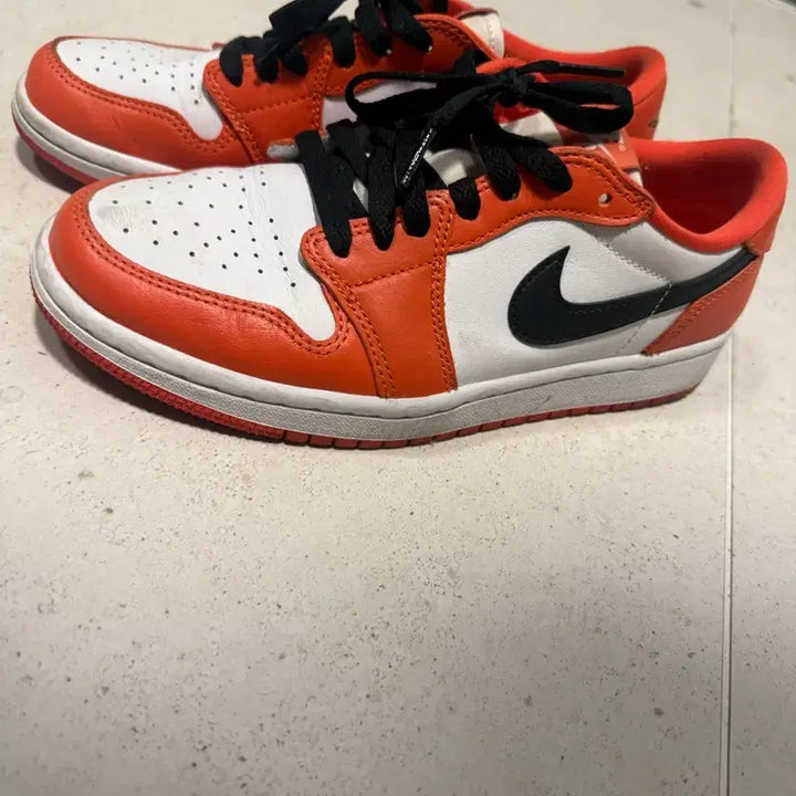 [BUNJANG] Nike Air Jordan 1 Low OG Starfish Size 250 / 나이키 조던 1 로우 OG 스타피쉬 250사이즈