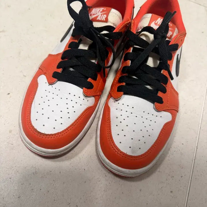 [BUNJANG] Nike Air Jordan 1 Low OG Starfish Size 250 / 나이키 조던 1 로우 OG 스타피쉬 250사이즈