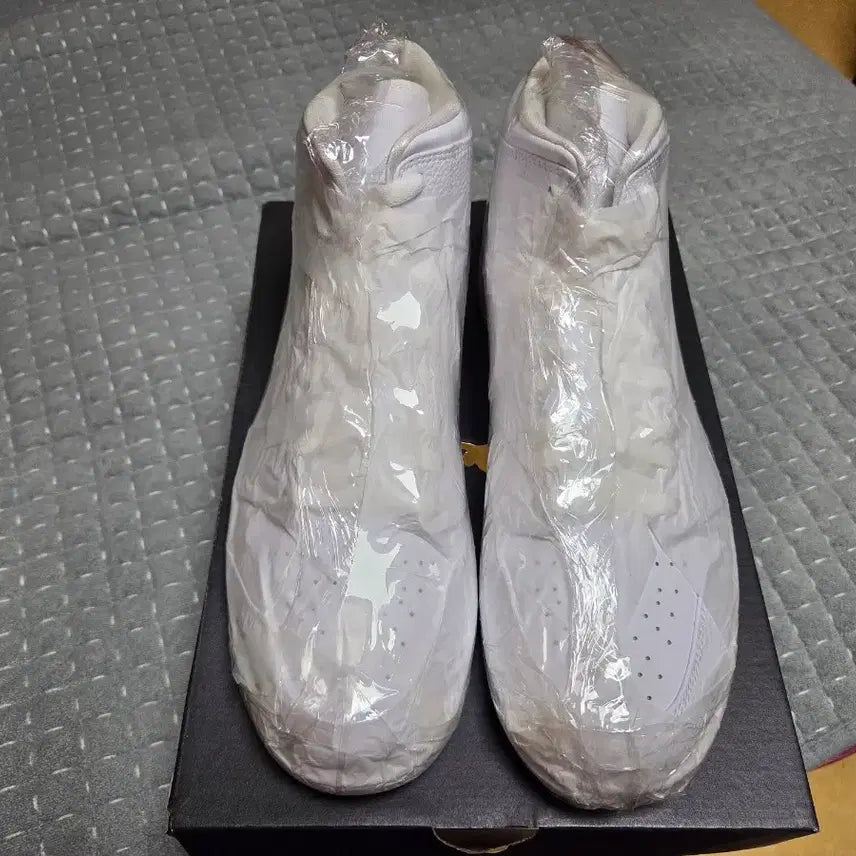 [BUNJANG] Air Jordan 1 Mid All White Sneakers / 에어 조던 1 MID 올 화이트 310mm (새상품)