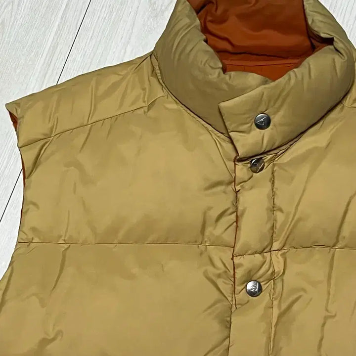 [BUNJANG] Mountain Equipment Reversible Padded Vest / 마운틴 이큅먼트 브라운 리버시블패딩베스트 L사이즈추정