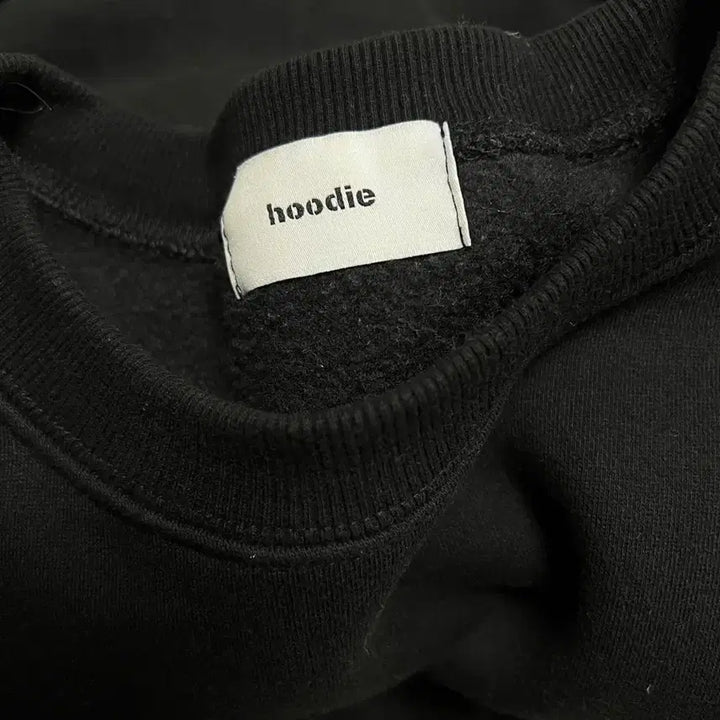 [BUNJANG] Basic Black Fleece Lined Oversized Long Sleeve Sweatshirt / 블랙 기모 맨투맨 / 베이직 롱슬리브 / 오버핏