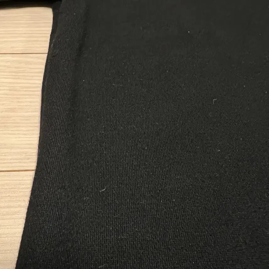 [BUNJANG] Basic Black Fleece Lined Oversized Long Sleeve Sweatshirt / 블랙 기모 맨투맨 / 베이직 롱슬리브 / 오버핏