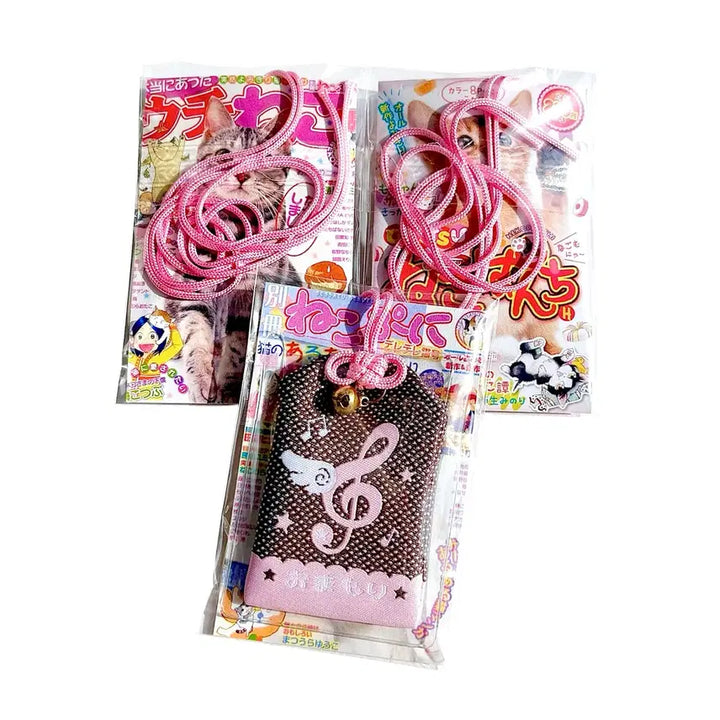 [BUNJANG] Omamori Angel Charm Keychain / 행운을 가져다주는 엔젤 오마모리 부적 키링