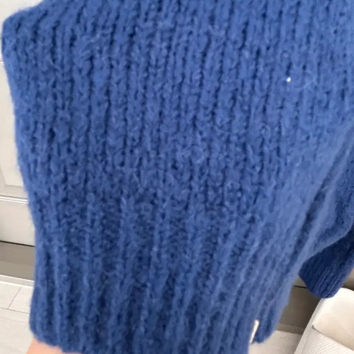 [BUNJANG] Knit Zip-up Jacket / 니트집업