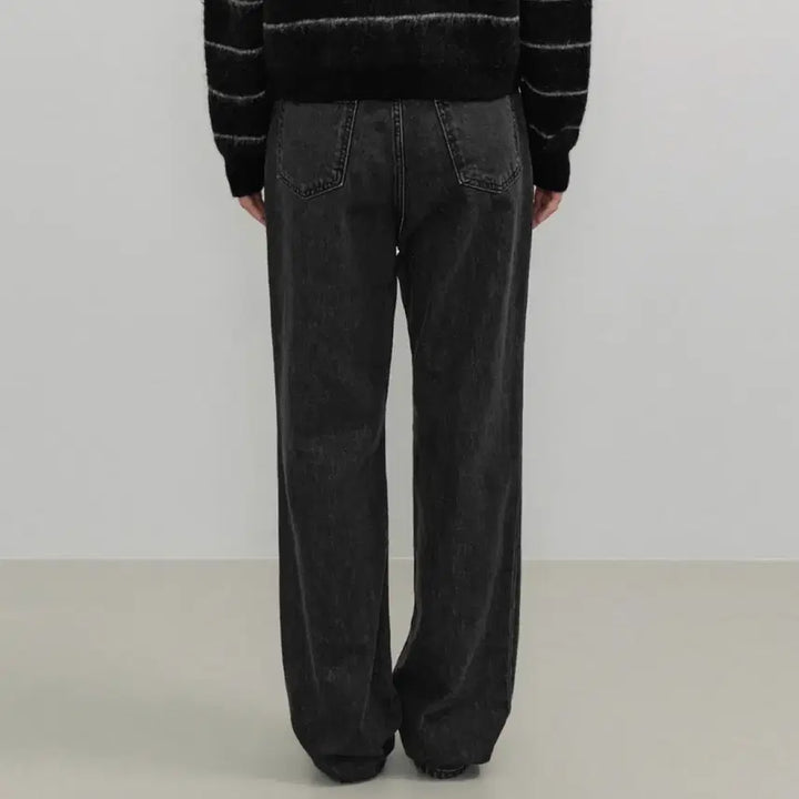 [BUNJANG] Nomellet Kelly Denim Charcoal Pants / 노멜렛 켈리데님 차콜1