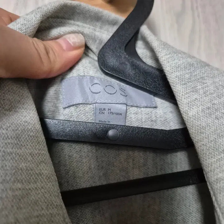 [BUNJANG] COS Gray Shirt M / COS 코스 남성 그레이 셔츠 M