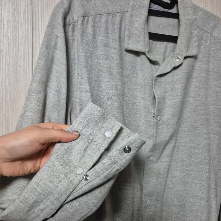 [BUNJANG] COS Gray Shirt M / COS 코스 남성 그레이 셔츠 M