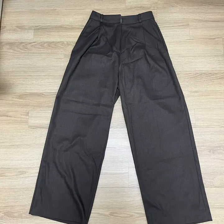 [BUNJANG] Wide Slacks - Brown - Pants / 와이드슬랙스