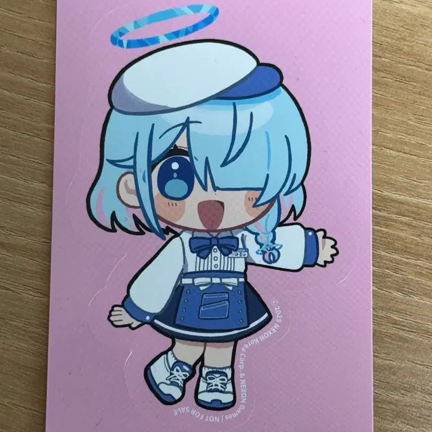 [BUNJANG] Blue Archive Arona SD Sticker POB / 블루아카이브 카페메모리얼 아로나 SD 스티커 특전