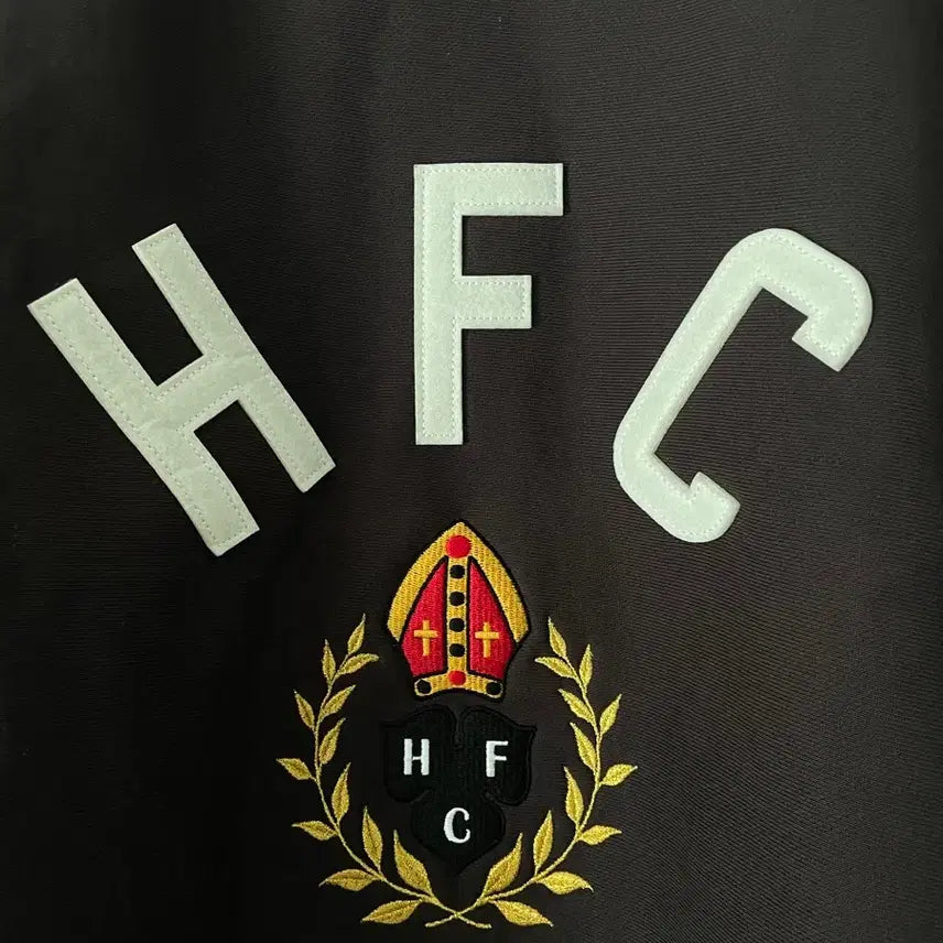 [BUNJANG] Heritagefloss HFC 10th Anniversary Brown Sweatshirt / (1회 착) 헤리티지플로스 10주년 HFC 맨투맨 m