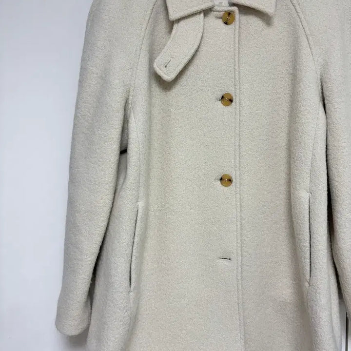 [BUNJANG] Alpaca Half Coat (Oatmeal) / 파사드패턴 알파카 하프코트 (오트밀)