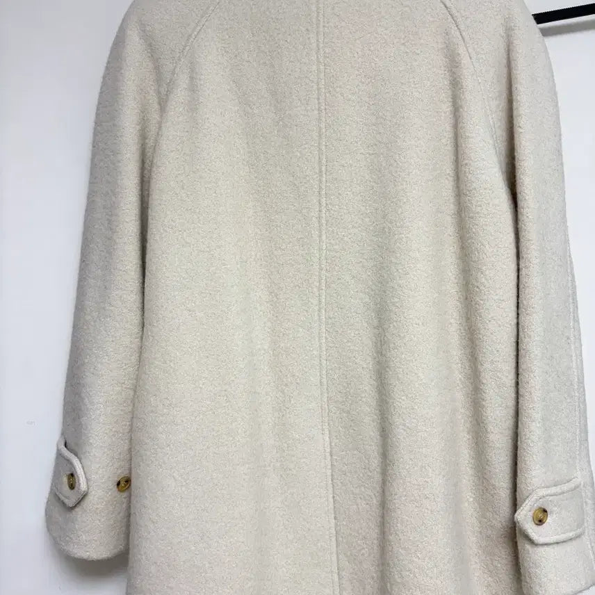 [BUNJANG] Alpaca Half Coat (Oatmeal) / 파사드패턴 알파카 하프코트 (오트밀)