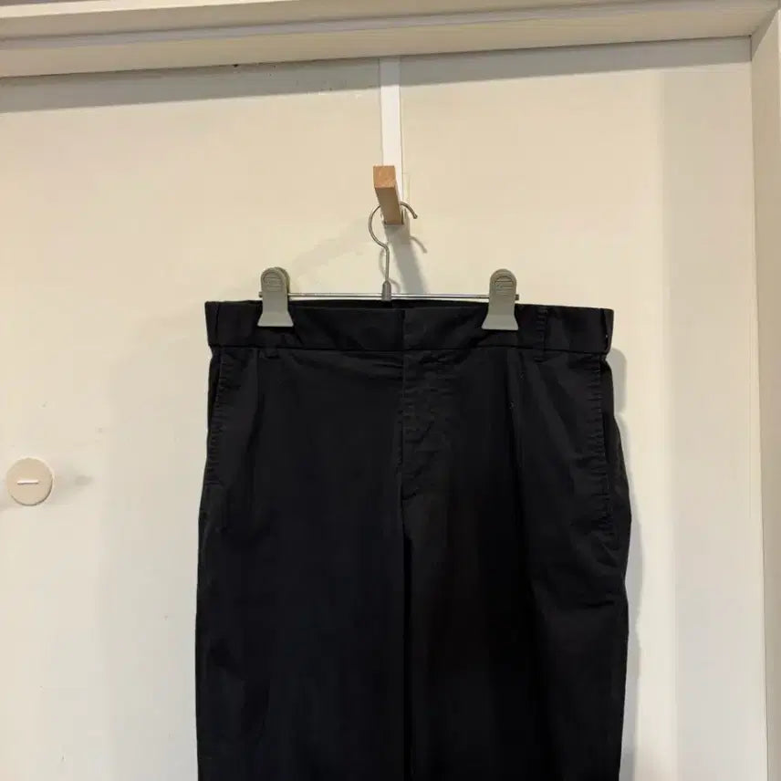 [BUNJANG] UMER Black Cotton Pants / UMER 유메르 면바지