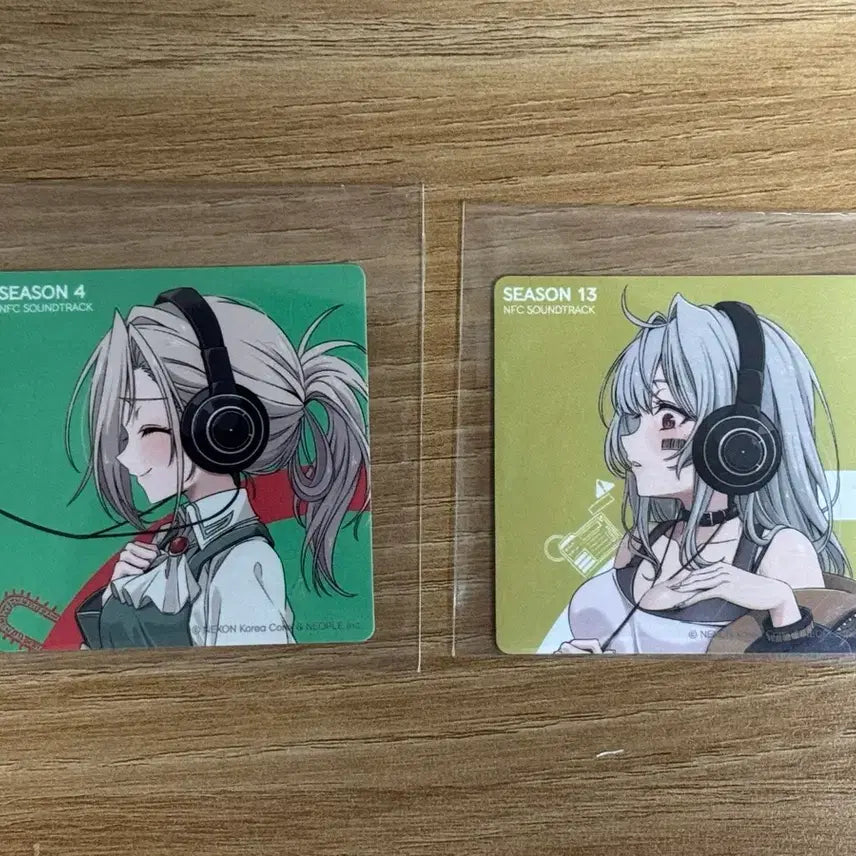 [BUNJANG] Dungeon Fighter 20th Anniversary Soundtrack NFC Sticker / 던전앤파이터 20주년 시즌4, 시즌13 NFC 사운드트랙 스티커