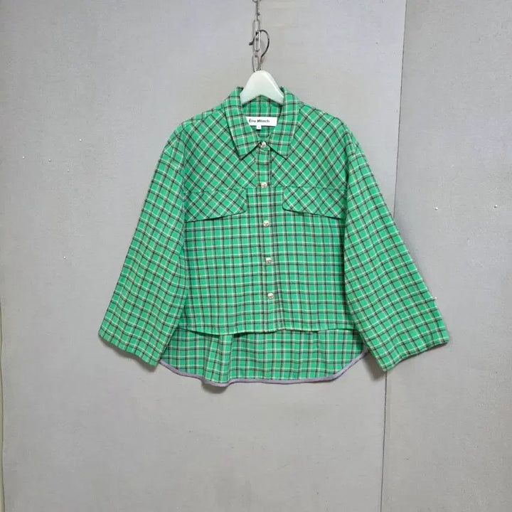 [BUNJANG] Etromongshu Check Shirt M / 에트로몽슈 체크 남방 M  n1907